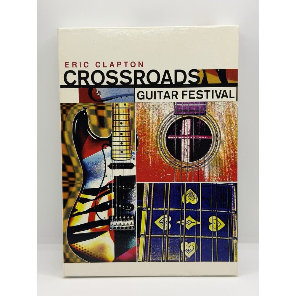 Eric Clapton Crossroads Guitar Festival (DVD) Preowned 2 Discs Classic Rock